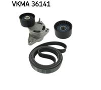 Kit Cinghie Poly-V SKF VKMA 36141 per RENAULT ESPACE 2.2 dCi (JK0H)