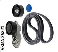 Kit cinghie poly-V SKF VKMA 36221 per VOLVO S60 I (384) 2.4 2005-2010