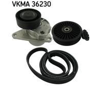 SKF VKMA 36230 Kit Cinghie Poly-V