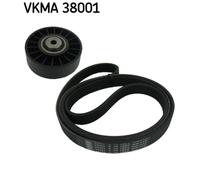 SKF Kit cinghie Poly-V VKMA 38001 EPDM (Etilene-Propilene-Diene-Caucciù)