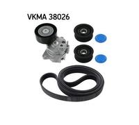 Kit Cinghie Poly V Skf VKMA 38026 per Audi Chrysler Fiat Lancia Mazda Opel Seat