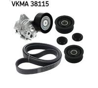 Kit cinghie poly-V SKF VKMA 38115 per MERCEDES-BENZ CLK (C209) 2.2 2005-2009