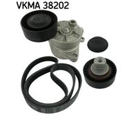SKF VKMA 38202 Kit Cinghie Poly-V