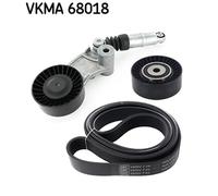 Kit Cinghie Poly-V SKF VKMA 68018 per SUBARU FORESTER (SH_)