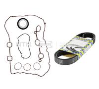 Kit Cinghie Poly-V SNR KA859.71 per PEUGEOT 208 1.2