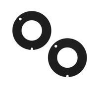 Kit Ciotola 2 Pezzi 385316140 Guarnizione F per WC Resistente per Kit Tazza WC in Gomma per 385311462 Guarnizione F per WC a Prova di Camma per Hrooms