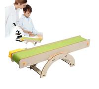 Kit circuito elettrico per bambini - Set di esperimenti scientifici | Giocattoli educativi per l'apprendimento STEM | Laboratorio di Circuito di Fisica del Legno, Trasportatore Motore Fai Da Te Modell