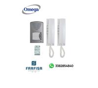 KIT CITOFONICO 2 FILI (1+1) MONOFAMILIARE/BIFAMILIARE FARFISA 1CKSD/2CKSD