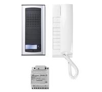 KIT CITOFONICO MONOFAMILIARE FARFISA 1AEXD INSTALLAZIONE A PARETE IMPIANTI 1+1