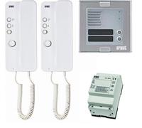 Kit citofono Urmet bifamiliare Con Mirò e Sinthesi 1150/302