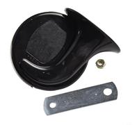 Kit Clacson Loud 12V Design a Chiocciola Nero | Design unico a chiocciola, per stile attraente, nero elegante, ABS per robusto, montaggio auto moto