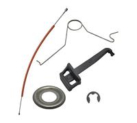 Kit clip a E for rondella dell'asta dello starter a molla in filo del cavo dell'acceleratore for pezzo di ricambio for motosega 362 365 371 372