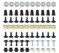 Kit Clip E Bulloni Viti Per Paraurti Sottoscocca Per Per A6 | Kit Di Viti Per Clip Di Fissaggio A Scatto Del Cofano Motore Sotto La Copertura Viti Paraurti Sottoscocca