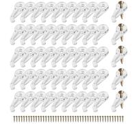 Kit Clip Fermo Per Porta In Vetro Da 50 Specchi Specchi Con Viti Per Ante Vetro