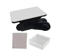 Kit clip Reflection clip per fotocamera smartphone | 4,25 pollici clip Reflection per lo specchio della fotocamera per smartphone | PVC + riflettore selfie regolabile universale telefono regolabile