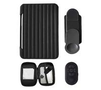 Kit clip riflettente per fotocamera per smartphone, kit di clip a specchio riflettente, rotazione a 360 gradi, telecomando wireless, accessori per cellulare, per viaggi, vacanze, selfie all'aperto