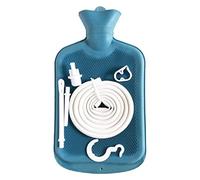 Kit clistere - Borsa per clistere da 2 litri - Tubo in silicone lungo 1,5 m - Punte riutilizzabili - Flusso d'acqua controllato per clisteri pulizia del colon