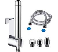 Kit clistere per doccia con gancio, sistema di pulizia degli ugelli Colon con tubo flessibile da 59 pollici e 3 teste per uomo Donna Pulizia