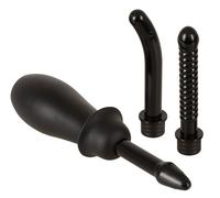 Kit Clistere Professionale Bad Kitty BK Douche con 3 Beccucci Anatomici
