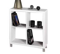 Kit Closet Kubox - Libreria, 4 vani, colore bianco