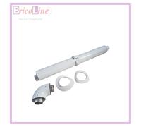 Chaffoteaux Kit scarico fumi coassiale 3318000 – 60/100 orizzontale L1000 per caldaie