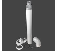 Kit coassiale per scarico fumi