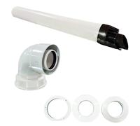 Kit coassiale per scarico fumi 60/100 Polymax 006 attacco 60/100 KQ006.060100