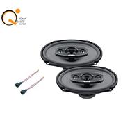 Kit Coassiali Hertz X690 per FIAT FREEMONT 4 VIE ALTOPARLANTI Casse 6"x9" ovali