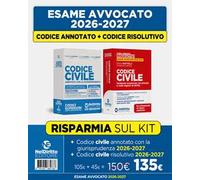 Kit Codice Civile Annotato + Codice Civile Risolutivo annotato con la giurisprudenza