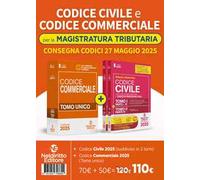 Kit Codice di Diritto Civile e diritto Commerciale per il concorso in Magistratura tributaria