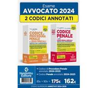 Kit Codice penale + Procedura penale annotato con la giurisprudenza per l'esame di avvocato 2024. Nuova ediz.