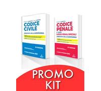 Kit Codici Esame Avvocato 2021: Codice civile-Codice penale annotati con la giurisprudenza. Nuova ediz.