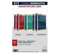 Kit codici normativi magistratura 2025. Con aggiornamento online