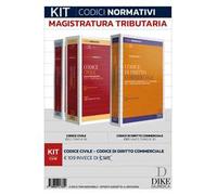 Kit codici normativi per il concorso in magistratura tributaria