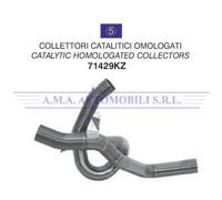 71429KZ - Collettore Scarico Arrow Catalitico Ducati MultiStrada 1200/S (10-14)