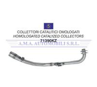 71390KZ - Collettore Scarico Arrow Omologato Yamaha TMAX 500 (08-11)