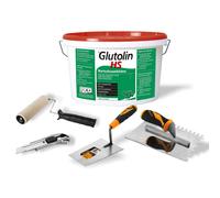 KIT COLLA PER POLISTIROLO ESTRUSO GLUTOLIN DEPRON PANNELLI ISOLANTI