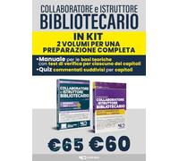 9788833585505 Kit Collaboratore e Istruttore bibliotecario. Manu...i simulazione