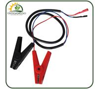 KIT COLLEGAMENTO BATTERIA ELETTRIFICATORE LIF CON CAVETTO E 2 PINZE PROFESSIONAL