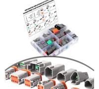 Kit Collegamento Elettrico 82PCS Connettori Nylon DT Sigillati e Affidabili