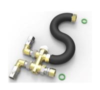 Kit Collegamento Idraulico Glass e Valvola a 3 Vie Deviatrice Motorizzabile TGCL59