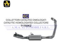 Kit collettori catalitici Aprilia RS 660 Anni 2020 2021 2022 2023