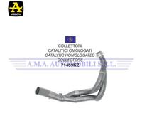 Kit collettori catalitico omologato Kawasaki Versys 650 Anni 2021 2022