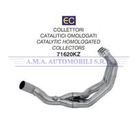 71620KZ - Collettore Scarico Arrow Catalitico Yamaha MT-09 / Tracer / XSR 900