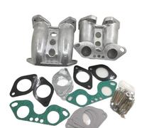 KIT COLLETTORI DI ASPIRAZIONE DOPPI FAJS compatibile con carburatore/collettore carburatore WEBER IDF DELLORTO DRLA EMPI 914