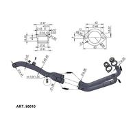 KIT COLLETTORI RACING YAMAHA TENERE 700 19-