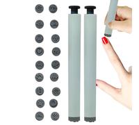 Kit Collo Unghie 18 Pezzi - Clear Stamper, Penna Di Trasferimento Di Progettazione, Strumenti Di Stampa Geometrica | Set Di Manicure Riutilizzabili Da 36 Pezzi Con Raschietto Per Ragazzi