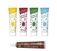 Kit coloranti alimentari in gel + penna alimentare al cioccolato