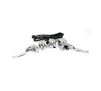 Kit comando manubrio cromato frizione pompa freno 1/2 mm sportster 07-13