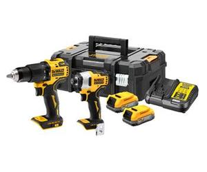 Kit combinato batteria DeWALT 18V DCK2062E2T